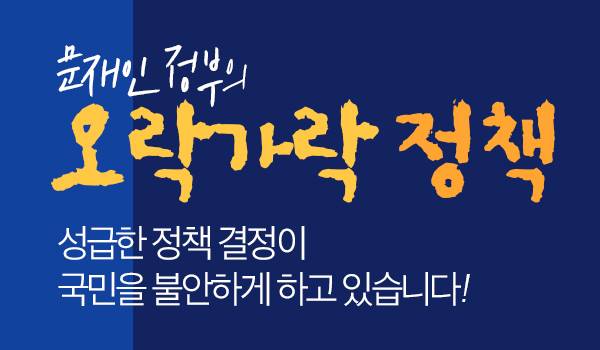 문재인 정부의 오락가락 정책