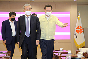 이용섭 광주광역시장 면담