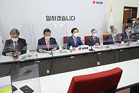 ‘국민의힘 백신협력 방미대표단’ 결과 보고 기자회견