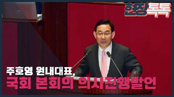 6월 5일 주호영 원내대표, 제379회 국회 (임시회) 제1차 본회의 의사진행발언