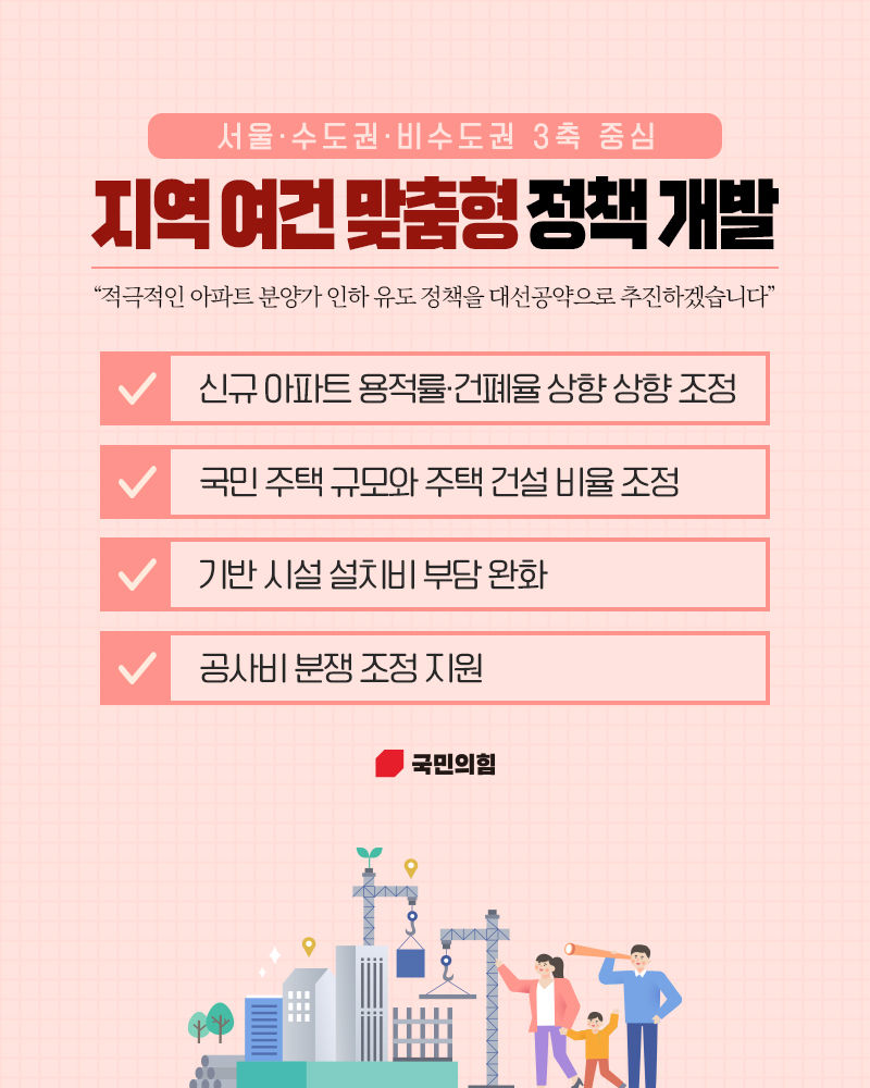 서울 · 수도권 · 비수도권 3축 중심 지역 여건 맞춤형 정책 개발