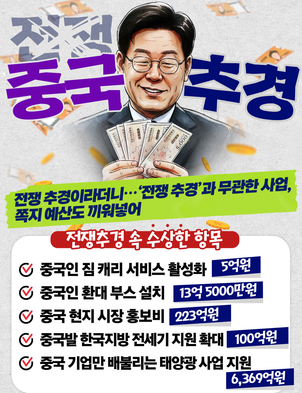 중국 추경?
