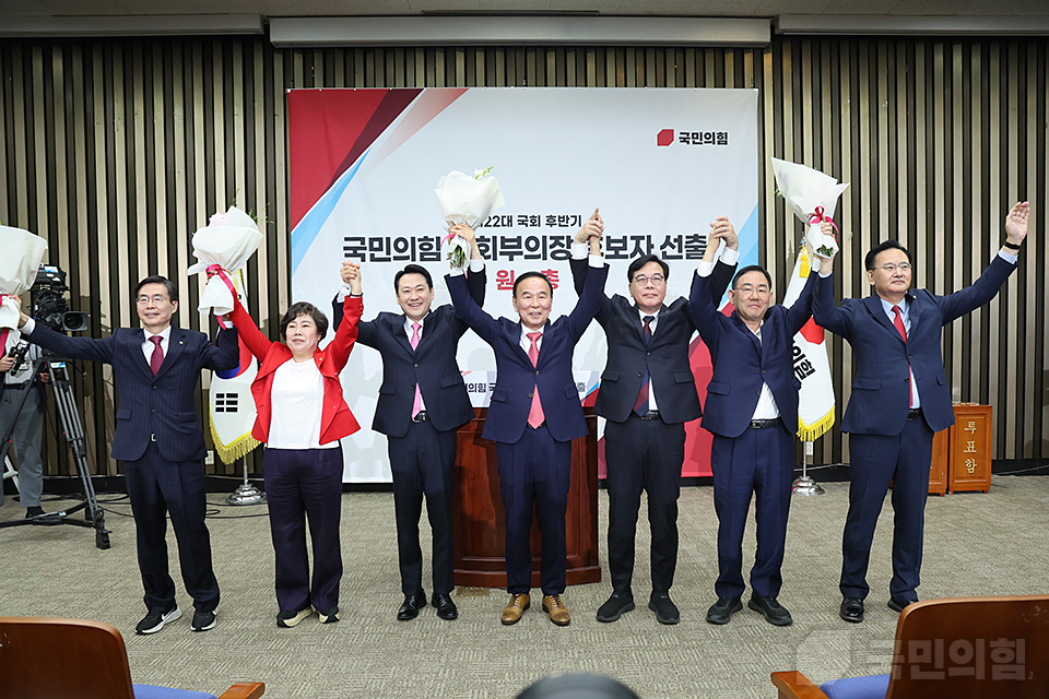 제22대 국회 후반기 국민의힘 국회부의장 후보자 선출 의원총회