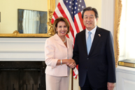 Nancy Pelosi 민주당 하원 원내대표 면담