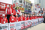 경기 군포갑 심규철 후보자 지원유세