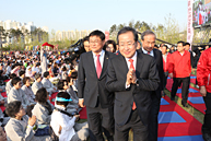 부산 연등축제 참석