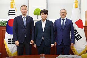 우크라이나-한국 의원친선협회 방한단 접견