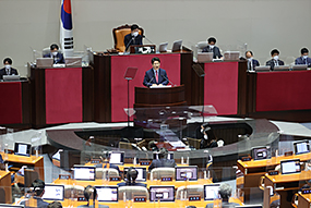 권성동 당 대표 직무대행 겸 원내대표, 국회 교섭단체 대표연설