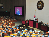 이완구 원내대표, 국회 교섭단체 대표연설