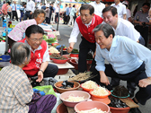 울산 남구 상가 순방 및 노인정 방문