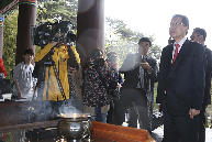 2017년 4월 17일 충남 아산 현충사 참배