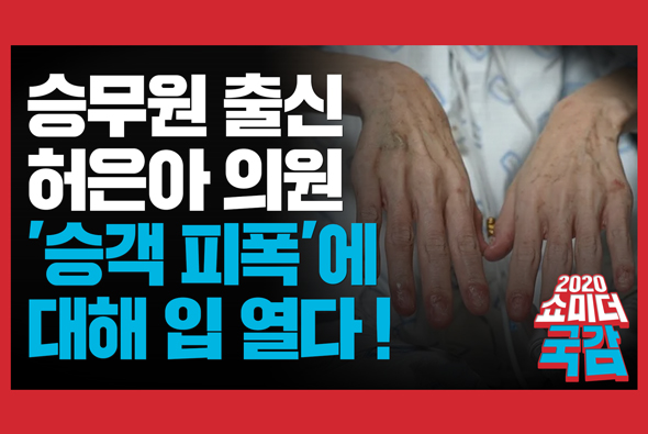 [쇼미더국감 2020 허은아 의원] 승무원 출신 허은아의원, '승객 피폭'에 대해 입 열다!